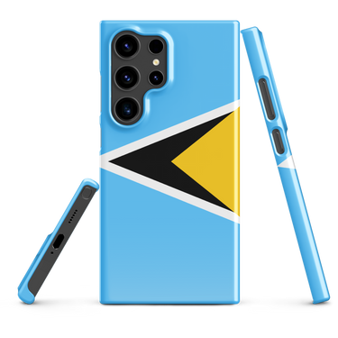 St. Lucia Flag Snap case for Samsung®